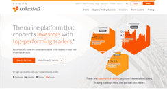 Desktop Screenshot of investae.collective2.com